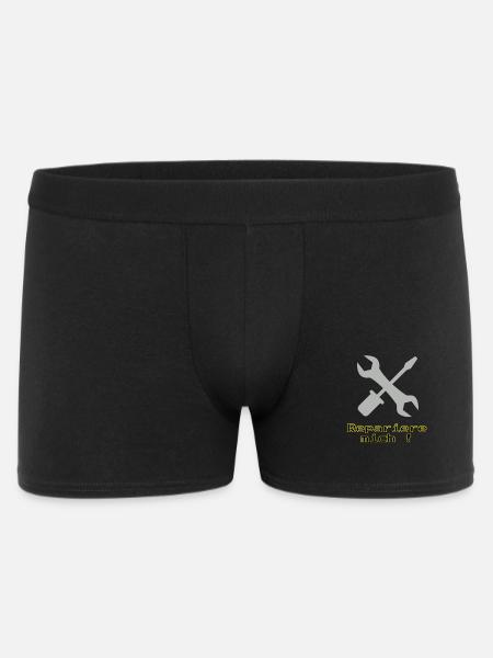 Reparier Mich Pixelwerkzeug - Männer Boxer Shorts - Schwarz