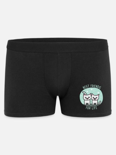 Best friends for life - Men's Boxer Shorts - black