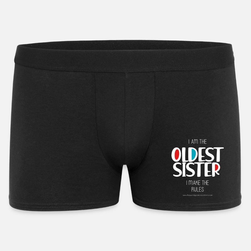 Älteste Schwester - Männer Boxer Shorts - Schwarz