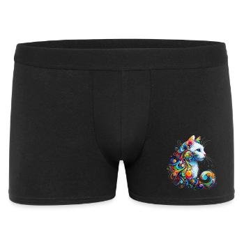 Chat - Boxer Homme - noir - Devant
