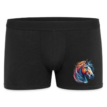 Horse - Men's Boxer Shorts - black - Front