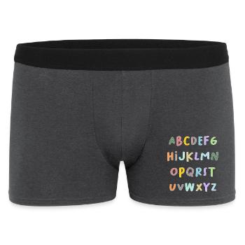 VIELEN DANK. GELIEBTE. MEISTER. DANKE HERRIN - Männer Boxer Shorts - Anthrazit - Vorne