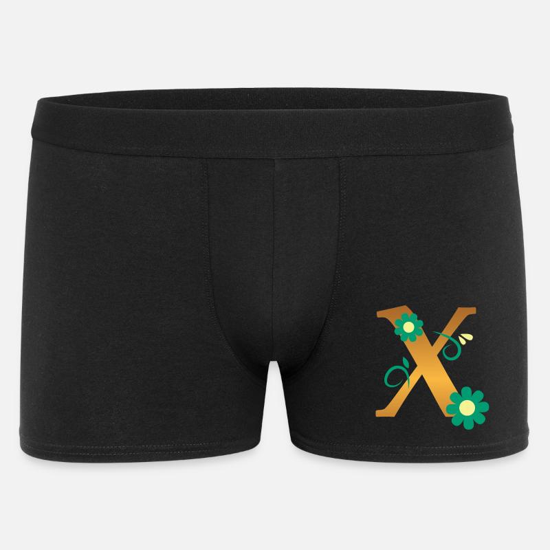 X - Männer Boxer Shorts - Schwarz