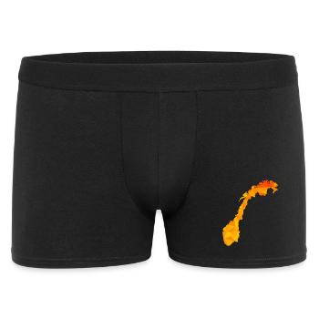 Norway - Norge - Norway - Flag - Scandinavia - Men's Boxer Shorts - black - Front