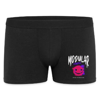 Synthétiseur modulaire Forme d’onde de synthétiseur - Boxer Homme - noir - Devant