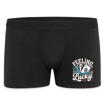 Jeux de hasard au poker - Lucky Day Poker - Boxer Homme - noir - Devant
