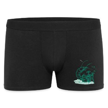 Drums Funny Shrimp Music Gift - Men's Boxer Shorts - black - Front