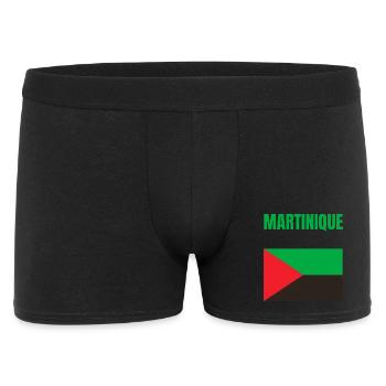 T-shirt drapeau Martinique Antilles - Boxer Homme - noir - Devant