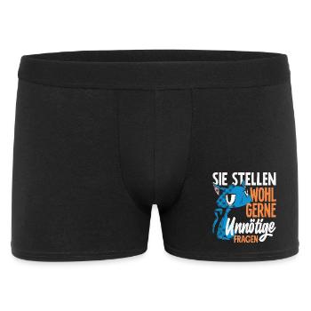 Ils aiment probablement poser des questions inutiles - Boxer Homme - noir - Devant