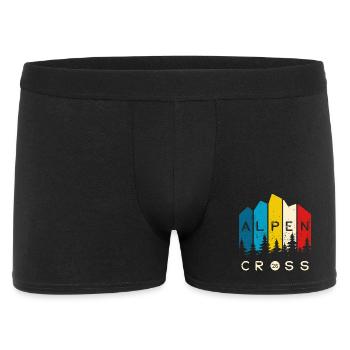 Alpen Cross 26 - Crossing the Alps 2026 - Hiking - Men's Boxer Shorts - black - Front