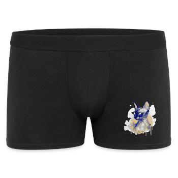 Sphynx Cat Art Watercolor  - Men's Boxer Shorts - black - Front