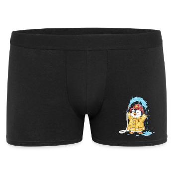 Penguin Fireman Kids Water Fun Hose - Men's Boxer Shorts - black - Front