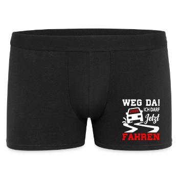 Driving License 2026 Driving Test Driving License Test - Men's Boxer Shorts - black - Front