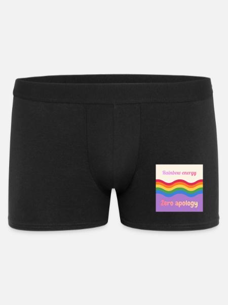 Rainbow Energy - Boxer Homme - noir