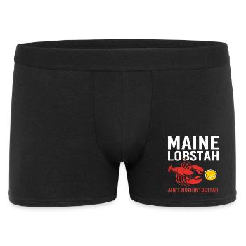 Écrevisses Fruits de mer Homard du Maine Homard - Boxer Homme - noir - Devant