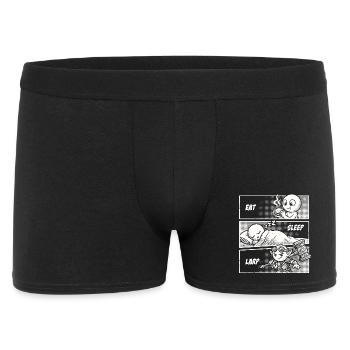 Eat Sleep LARP – The Everyday Life of a Hero - Men's Boxer Shorts - black - Front