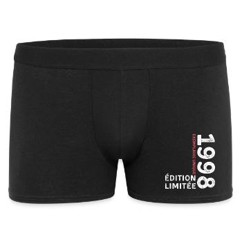 1998 vintage typographic style - Men's Boxer Shorts - black - Front