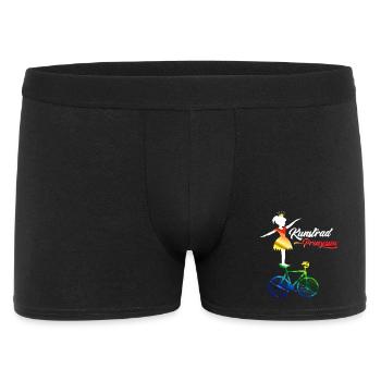 Artistic cycling, artistic cycling, indoor cycling - Men's Boxer Shorts - black - Front