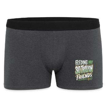 Ernährung Gesundheit Experte - Männer Boxer Shorts - Anthrazit - Vorne