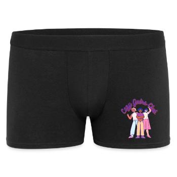 Club des filles chaleureuses esthétique Girl Power - Boxer Homme - noir - Devant