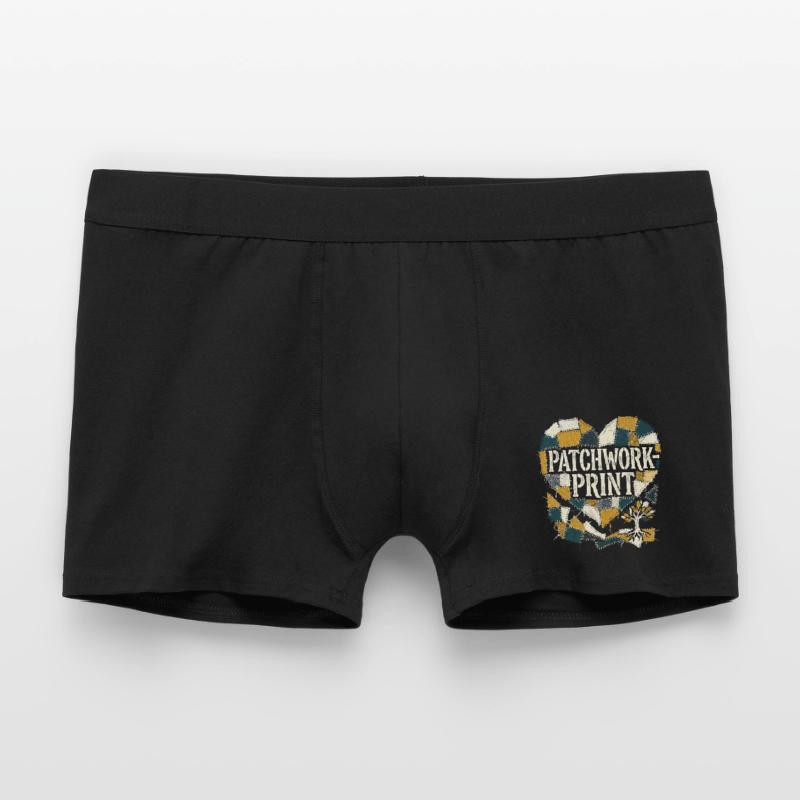 Impression patchwork Boxer Homme
