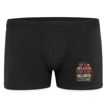 Inflation Halloween Buntes Kostüm - Männer Boxer Shorts - Schwarz - Vorne