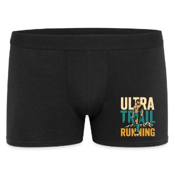 Ultra Trail Running - Boxer Homme - noir - Devant