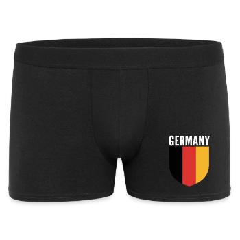 Germany Shield Flag Design - Men's Boxer Shorts - black - Front