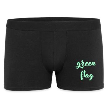 Green FLag - Men's Boxer Shorts - black - Front