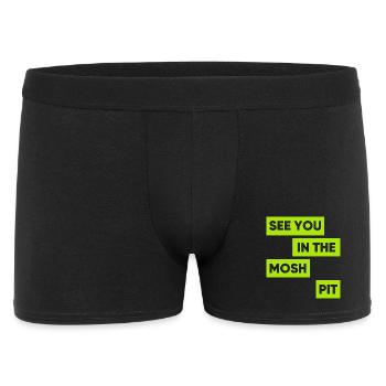 On se retrouve dans la fosse à mosh - Boxer Homme - noir - Devant