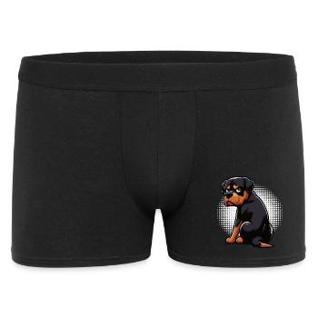 Rottweiler Propriétaire de Rottweiler Lovers - Boxer Homme - noir - Devant