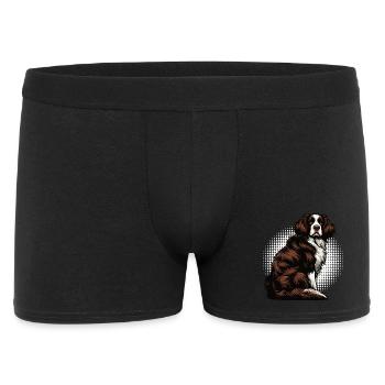 Münsterländer Münsterländerbesitzer Münsterhund - Männer Boxer Shorts - Schwarz - Vorne