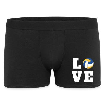 Volleyball Love Gift for Player Mom Coach - Men's Boxer Shorts - black - Front