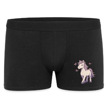 Bangs with butterflies - Men's Boxer Shorts - black - Front