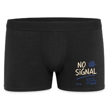 Pas de signal – Vibrations déconnectées - Boxer Homme - noir - Devant