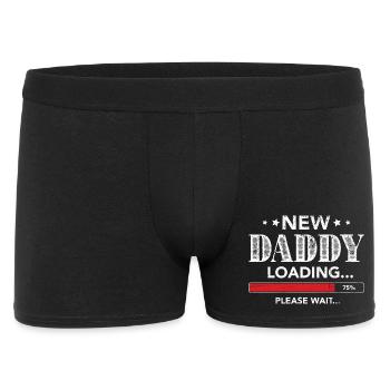 New Daddy Loading - Men's Boxer Shorts - black - Front