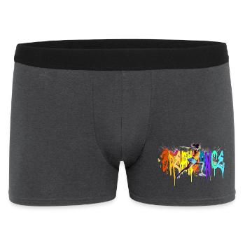 Breakdance Girl Bgirl B-Girl - Boxer Homme - charbon - Devant