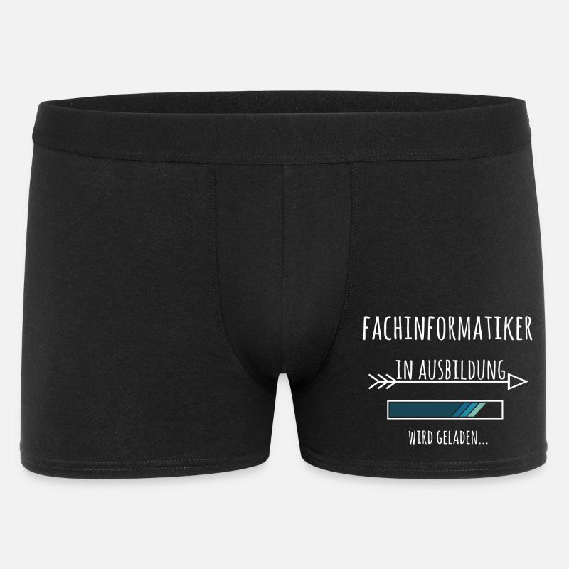 Fachinformatiker Ausbildung Beruf - Männer Boxer Shorts - Schwarz