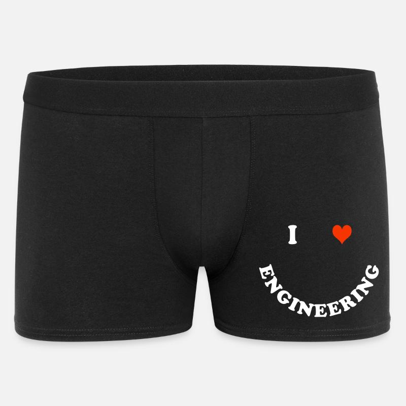 engineer - Männer Boxer Shorts - Schwarz