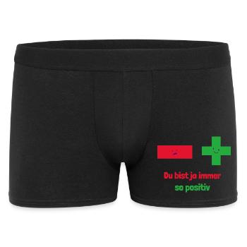 Vous êtes toujours si positif : la pensée mathématique - Boxer Homme - noir - Devant