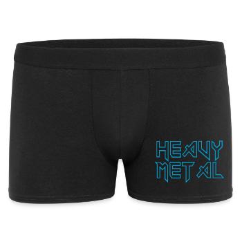 métal lourd - Boxer Homme - noir - Devant