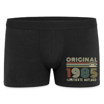 Original 1985 Vintage Vintage Birthday Retro - Men's Boxer Shorts - black - Front