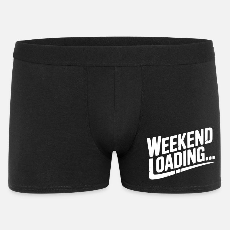 Weekend Loading - Men's Boxer Shorts - black