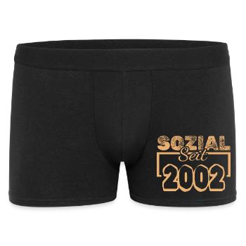 Social Worker 2002 - Men's Boxer Shorts - black - Front