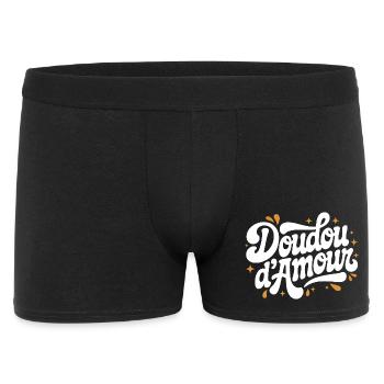 Love cuddly toy - Men's Boxer Shorts - black - Front