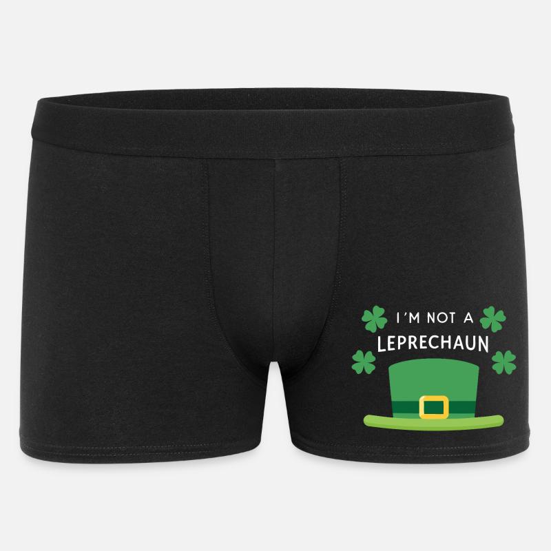 Ich bin kein Kobold - Männer Boxer Shorts - Schwarz