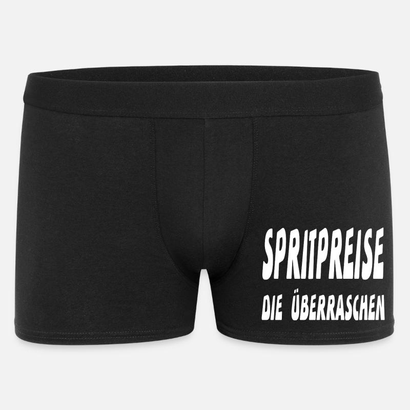 Benzin - Männer Boxer Shorts - Schwarz