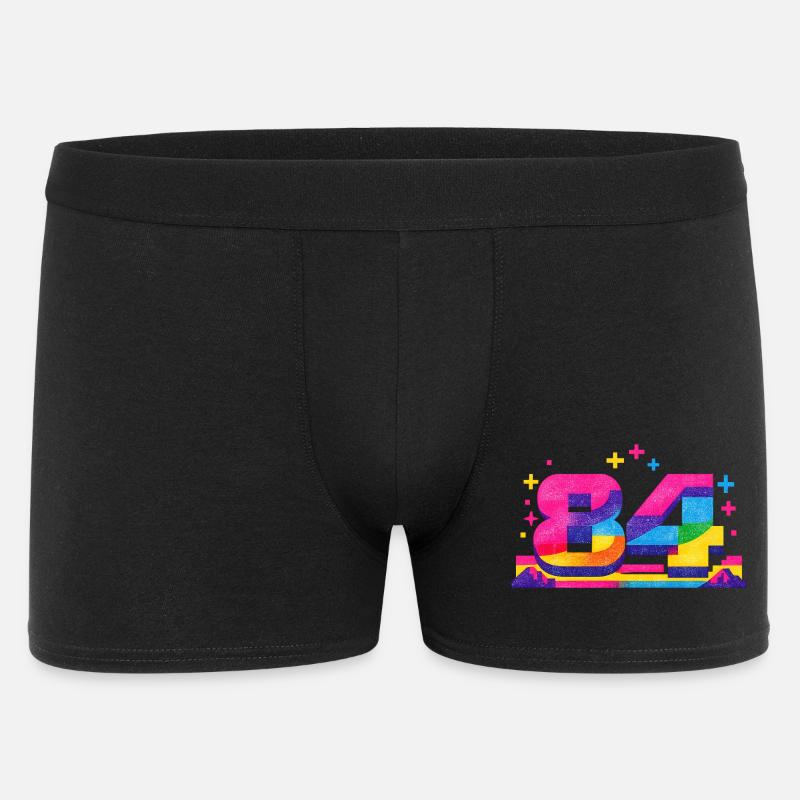 numero_84 - Boxer Homme - noir