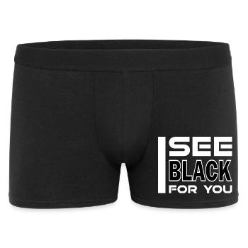 I See Black For You - Men's Boxer Shorts - black - Front