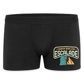 J'peux pas j'ai Escalade - Boxer Homme - noir - Devant